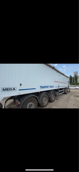 Semiremorca MEGA light 55 m3/schimb cu buldoexcavator