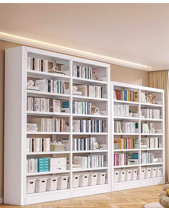 Прочный металлический книжный шкаф/Ko‘p qavatli po‘lat kitob javoni