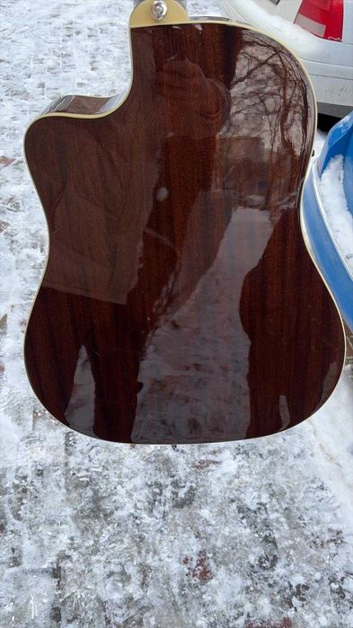 Chitara electro-acustica Epiphone Jumbo AJ-220SCE Vintage Sunburst