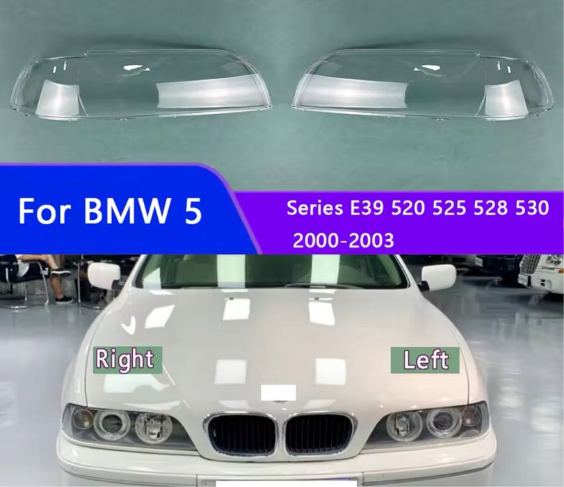 sticla far bmw E53,bmw E39 2000-2003 LCI