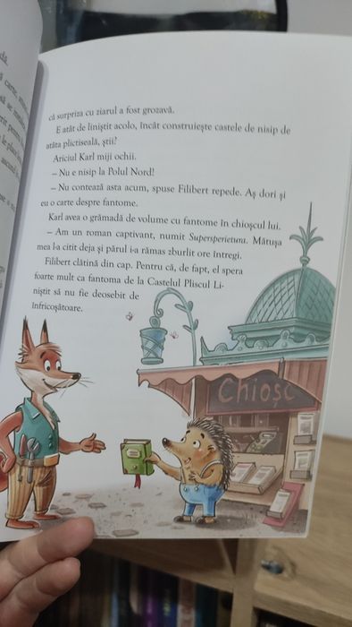 Cărți lectura Villa Fauna + Doi inventatori geniali