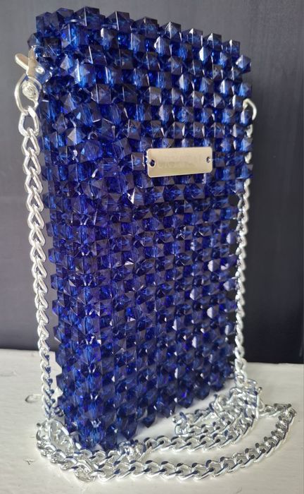 Сумка из бусин, ручная работа