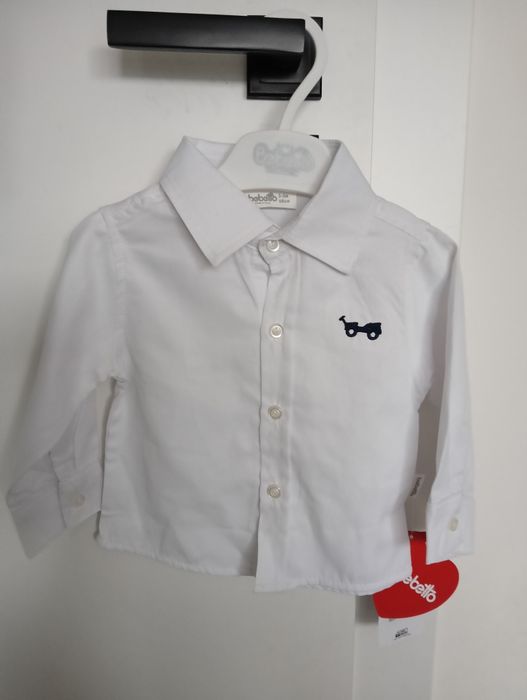 Комплект от риза и панталон за момче от 3 до 6 месеца