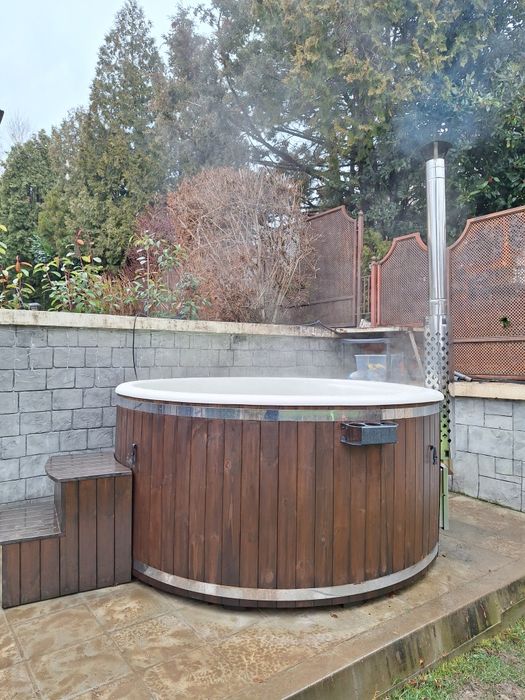 Джакузи с отопление на дърва