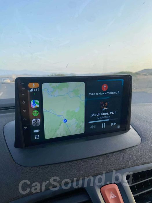 Renault Megane 3 Android Мултимедия Меган 3 CarPlay Навигация Андроид