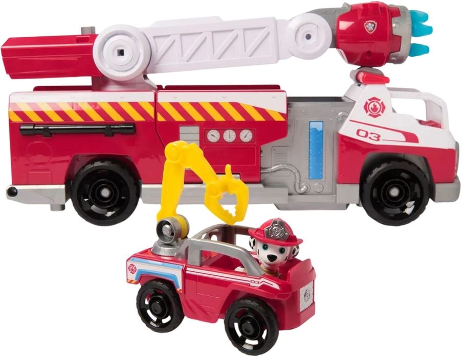 Игрален комплект Spin Master Paw Patrol - Пожарната на Маршал