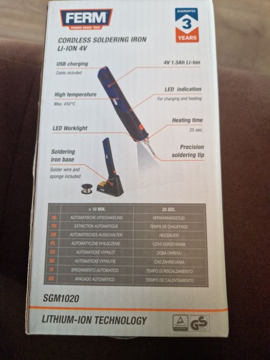 Акумулаторен поялник