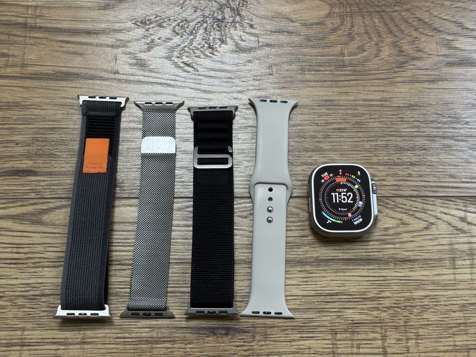 Като нов! Apple Watch Ultra 2 Titanium 100% Battery Health