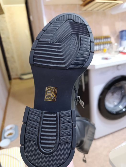 Сапоги зимние кожа