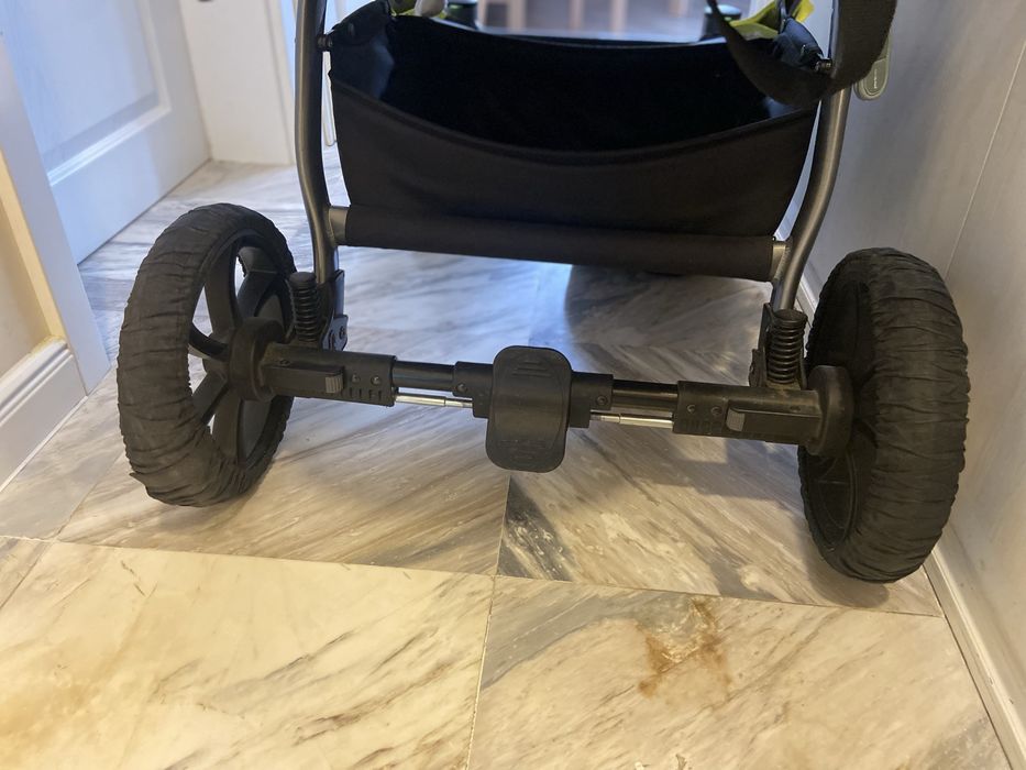 Бебешка количка Tutis Uno 5+ Мента 2в1