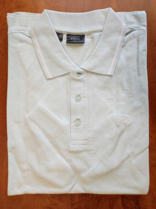H&M / BP - 7 tricouri polo din bumbac mar. S/M [talie = 100 cm.], noi