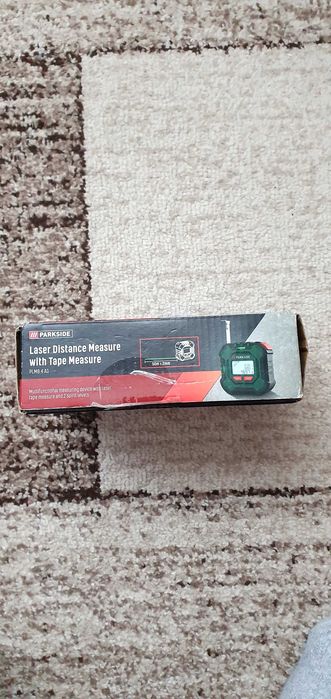 Ruleta laser 50m cu multe operatii