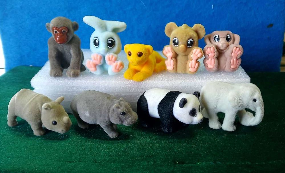 Киндер игрушки, серии 7 разных