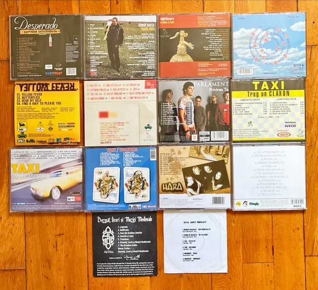 CD rock RO: Partizan, Vama Veche, Coma, Antract, Trooper, Kumm Taxi Crize