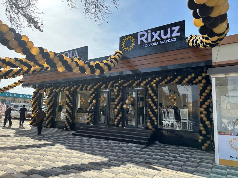 Оформление магазинов шарами и цветами/Shar bezaklari/Afarmleniya shar