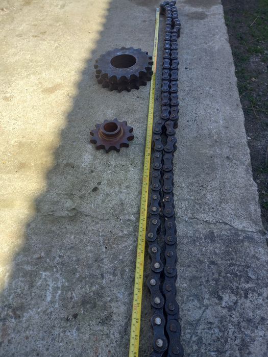 pinioane două pinion și lant 20 b