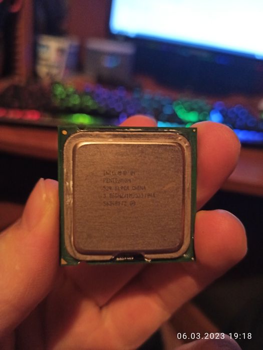 Монитор, и комплектующие ddr2, процессор