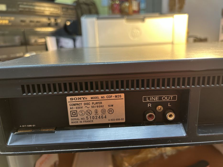 Cd player Sony CDP - M26