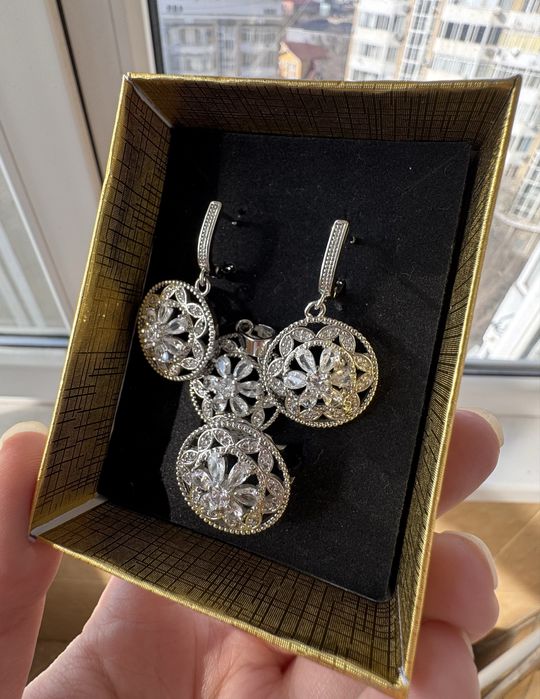 Набор серебро 925