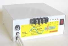 100 VA UPS за захранване на циркулационни помпи за парно отопление със синусоидално напрежение 220В с вграден акумулатор и букса за външен акумулатор