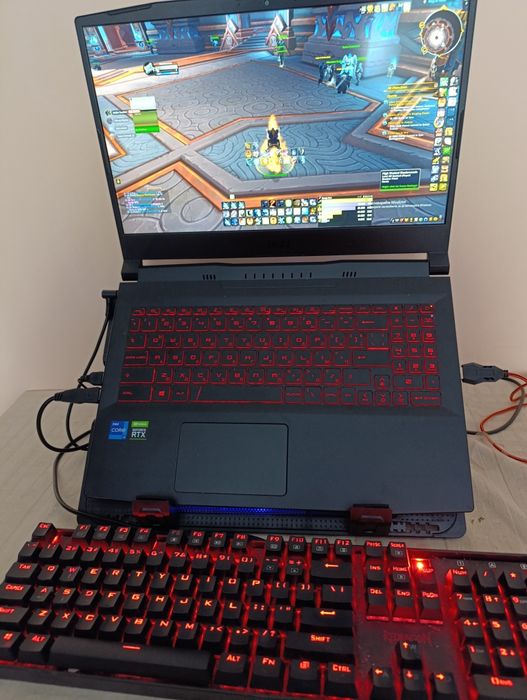 MSI katana 11ub, лаптоп - Nvidia - RTX 3050 TI