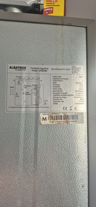 Combina frigorifica Albatros