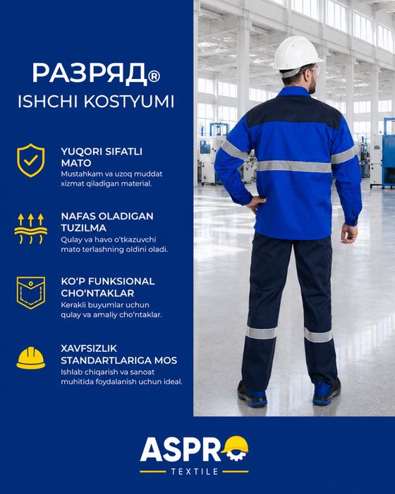 Maxsus kiyim arzon narxlarda