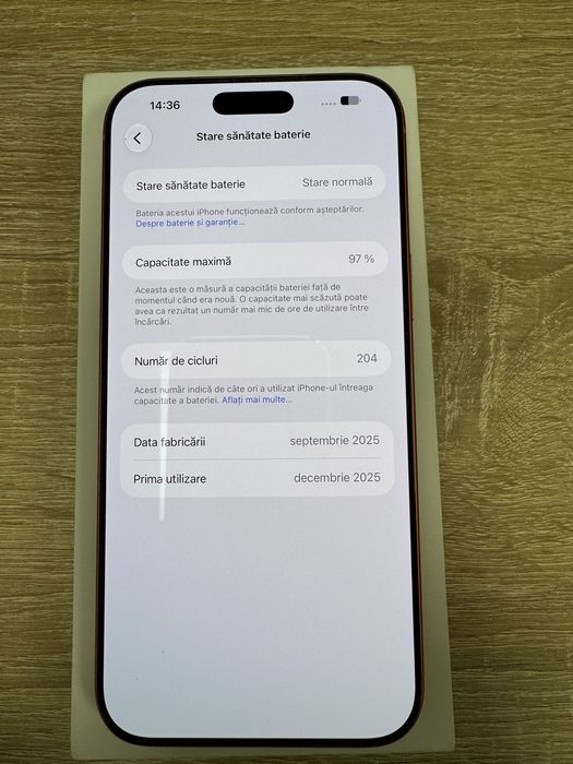 iPhone 17 Pro Max în Garantie