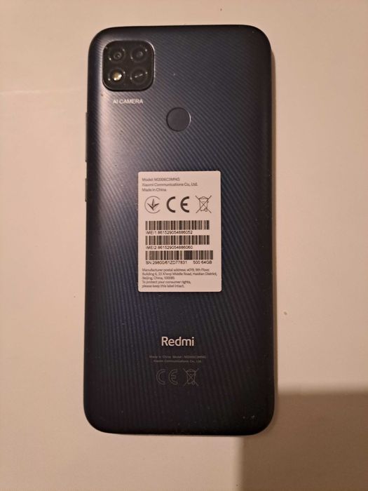 Redmi 9C NFC  64GB  3GB RAM -с гаранция