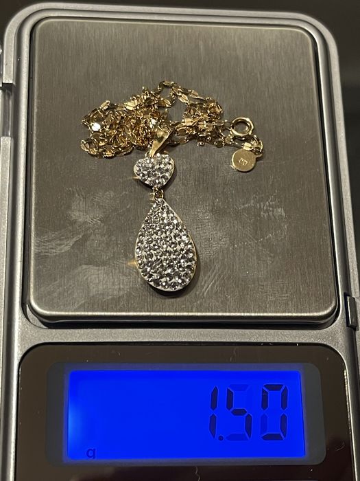 Златно колие 18к