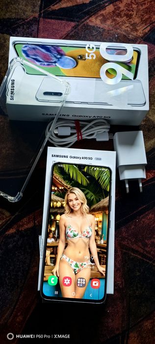 SAMSUNG GALAXY A90 5G-Много рядък модел.Перфектен!