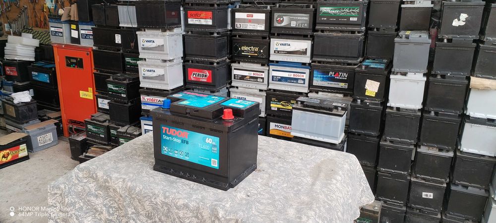 Старт - стоп акумулатор 60 ач, гаранция и доставка