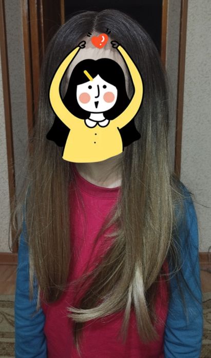 Парик термоволокно, новый