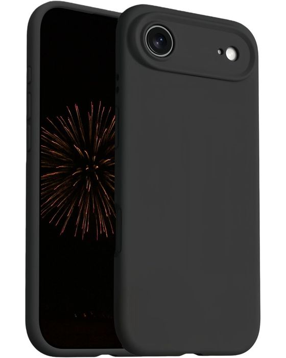 Husă iPhone 17 Pro Max Silicon Lichid MagSafe – Neagră