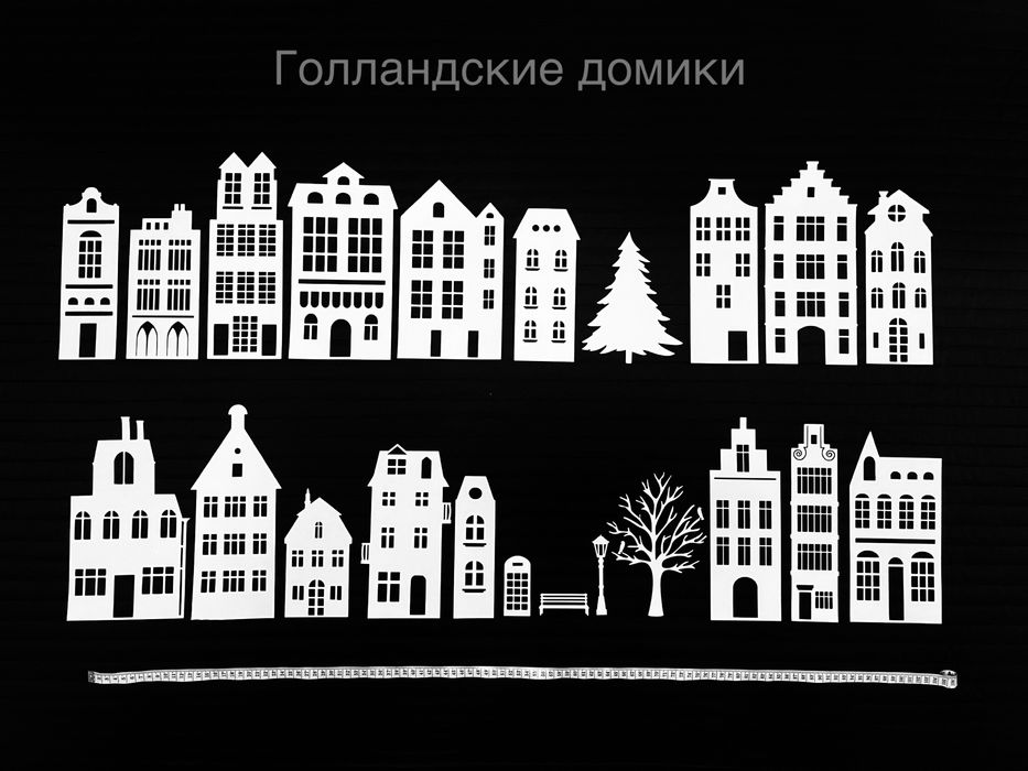 Новогодний декор на окна