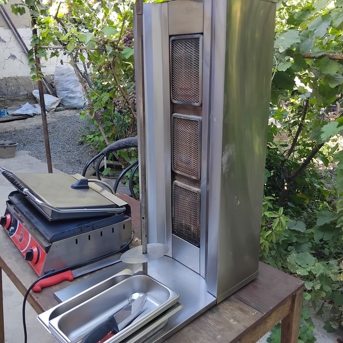 Тестир и лаваш (шавурма аппарат)