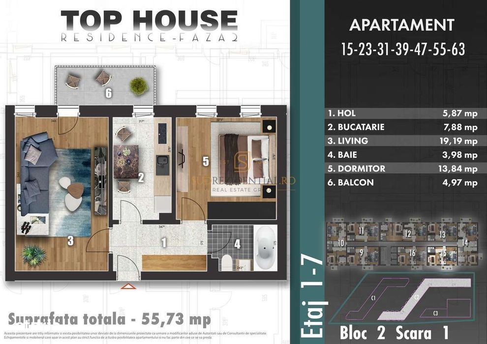 Apartament – Bucuresti - Mai multe