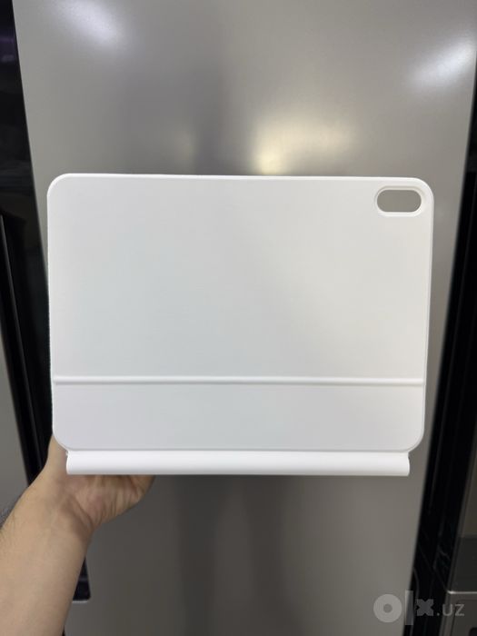 Apple Ipad 11 A16 keyboard pink white black Чехол клавиатура