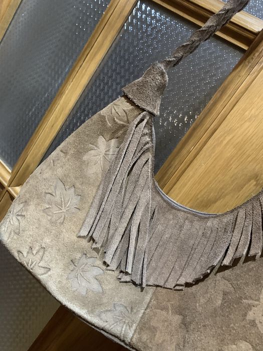 Сумка замшевая  женская