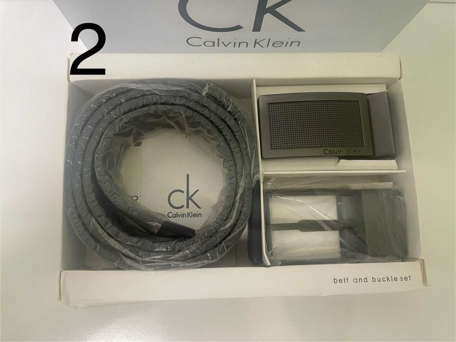 Нови мъжки колани в комплект Calvin Klein