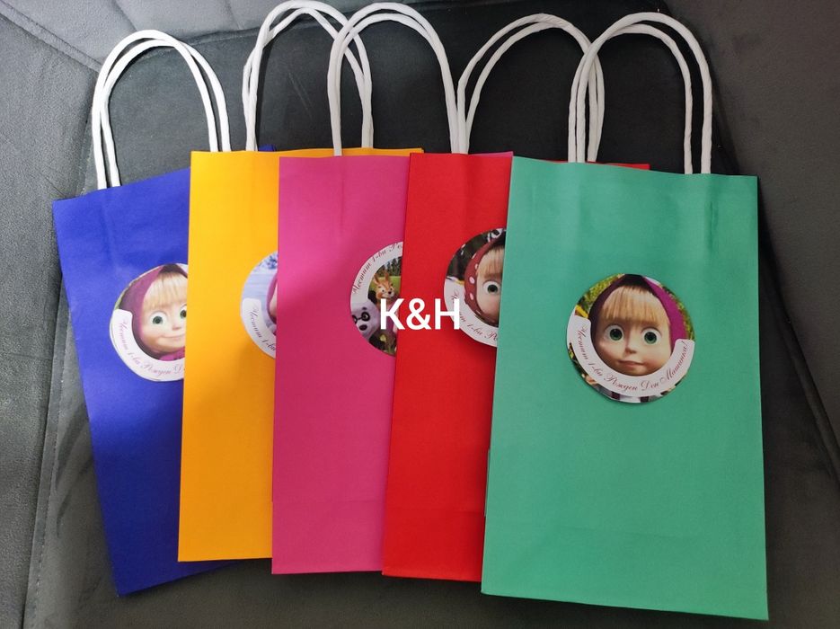 Хартиени торбички за лакомства за рожден ден