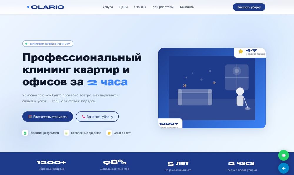 Разработка сайтов для привлечения клиентов