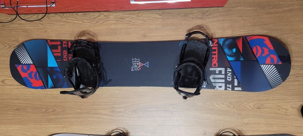 Сноуборд Snowboard автомати bindings Raiden Blackhawk by Nitro