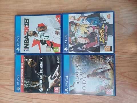 ps4+ игри, 2 джоистика и слушалки