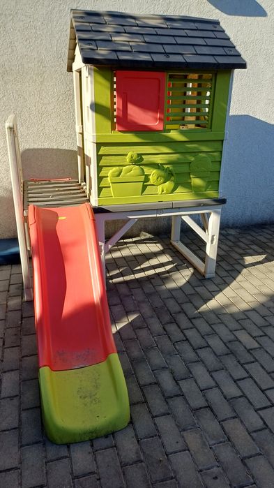Tobogan copii cu casuta
