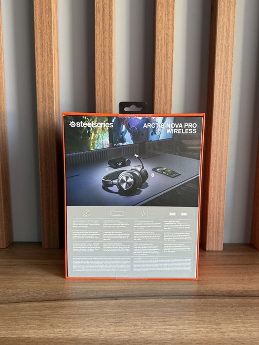 Casti Gaming SteelSeries Arctis Nova Pro Wireless - Noi - Sigilate