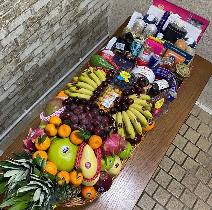 Премиум саватлар, фруктовые корзины