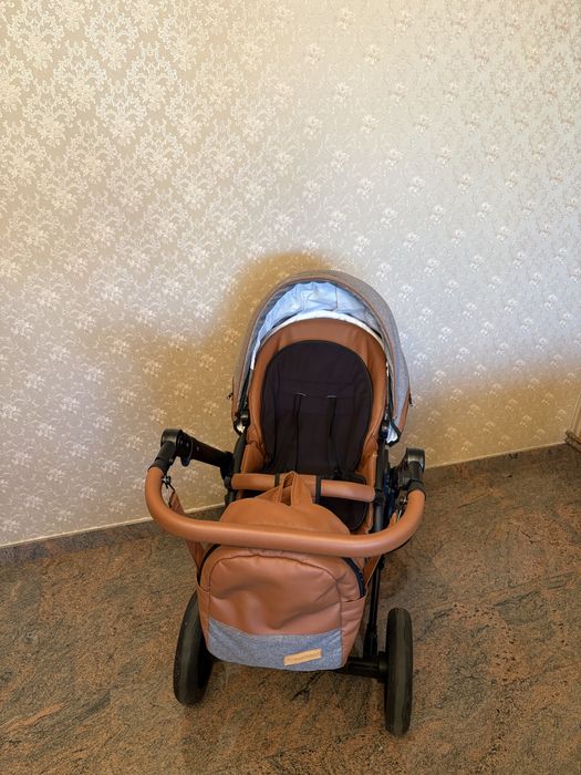 Krausman 3 în 1, landou, căruț sport și scoică