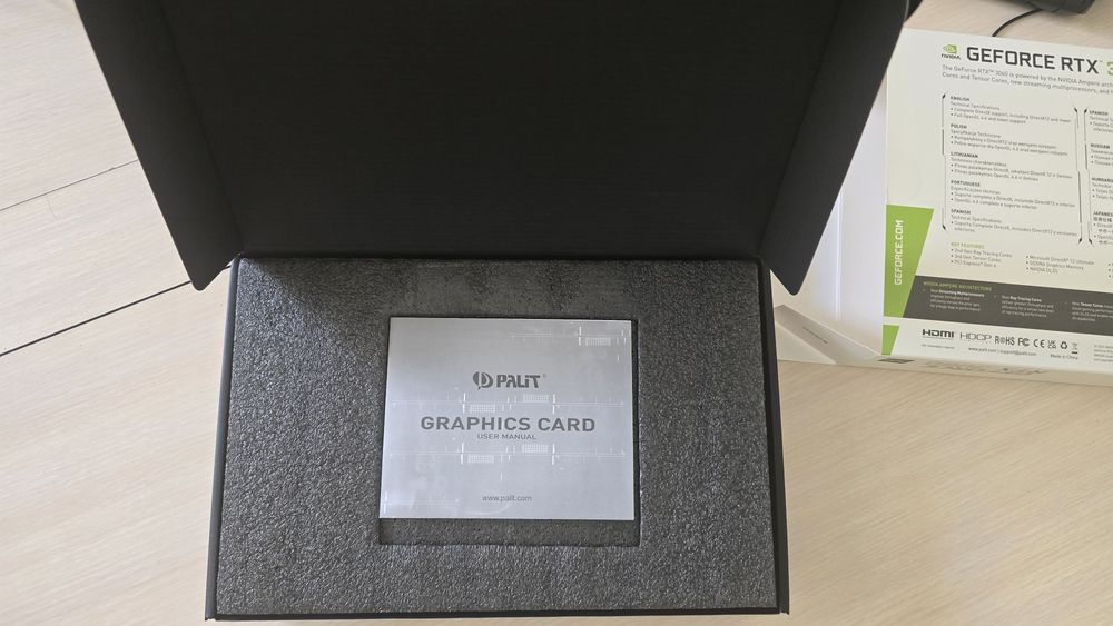 Видеокарта Palit GeForce RTX 3060 12 GB