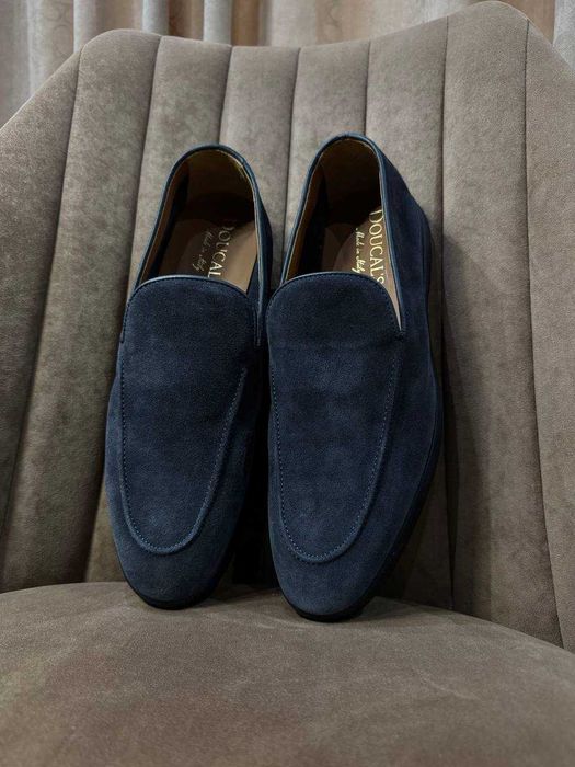 Doucal's мужские замшевые лоферы РАЗМЕР 41.5,42